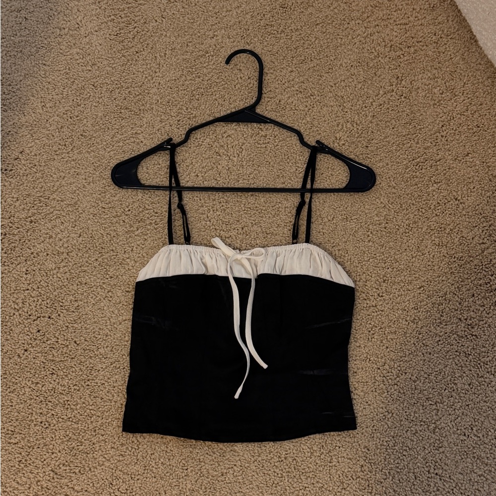 Black and white top